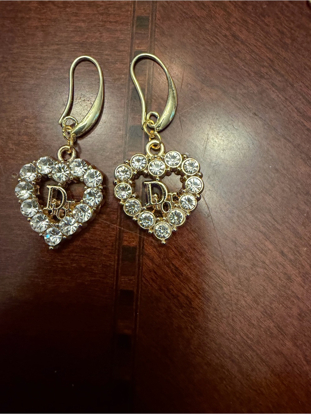 Dior Gold and Silver zipper pull/charms